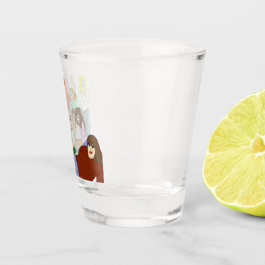 Tail harem shot glas (Rechts)