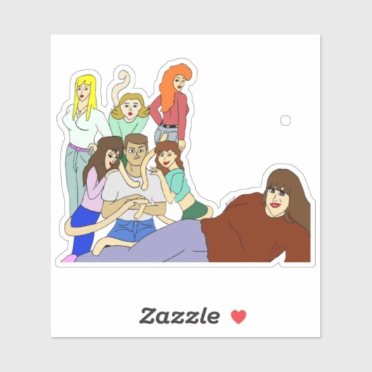 Tail harem sticker (Vel)