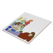 Tail harem tegeltje (Zijkant)