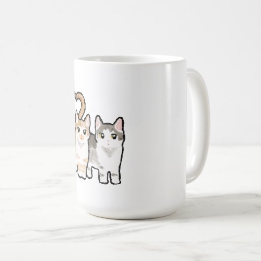 Tail of Love Koffiemok (Voorkant rechts)