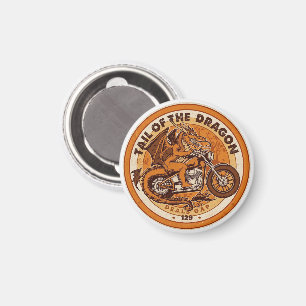 Tail of the Dragon Deals Gap motorfietstocht Magneet