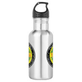 Tail of the Dragon Road US 129 Motorcycle 01 Waterfles (Voorkant)