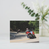 Tail of the Dragon, US129, 11 mijl, 318 curves Briefkaart (Staand voorkant)