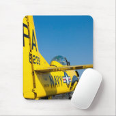 Tail Shot 138239 N726A T-28B Trojaans mousepad Muismat (Met muis)