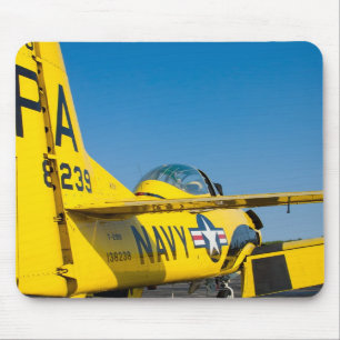 Tail Shot 138239 N726A T-28B Trojaans mousepad Muismat