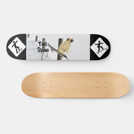 Tail Slide Persoonlijk Skateboard (Horizontaal)