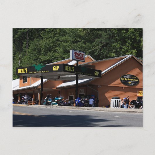 Tail van de Draak, US129, 11 mijl, 318 curves Briefkaart (Voorkant)