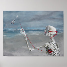 "Tail van de Kite" van het Poster Christiane Cegav