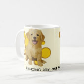 Tail-Wagging avonturen wachten Koffiemok (Voorkant links)