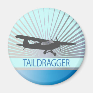 Taildragger Airplane Magneet