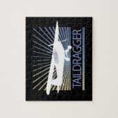 Taildragger-vliegtuig Legpuzzel (Verticaal)