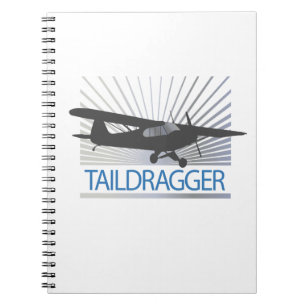 Taildragger-vliegtuig Notitieboek