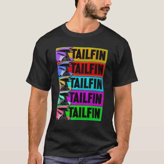 Tailfin T-shirt (Voorkant)