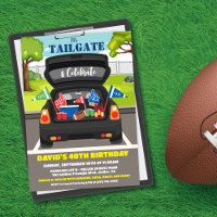 Tailgate Auto Voetbalwedstrijd BBQ Bier Tailgate F