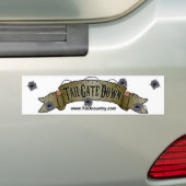 Tailgate Down Bumpersticker (Op auto)