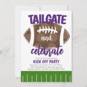 Tailgate en Celebrate Football elke kleurencombina Kaart (Voorkant)