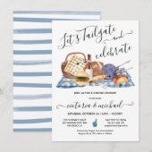 Tailgate Football Game BBQ Beer Couples Shower Kaart (Voorkant / Achterkant)