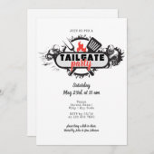 Tailgate Friendsgiving BBQ-grill- en chillen-feest Kaart (Voorkant / Achterkant)