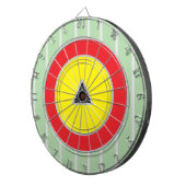 Tailgate Light Groen Rood Zilver Dartbord (Voorkant Rechts)