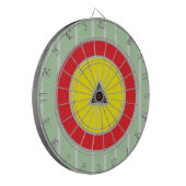 Tailgate Light Groen Rood Zilver Dartbord (Voorkant Links)