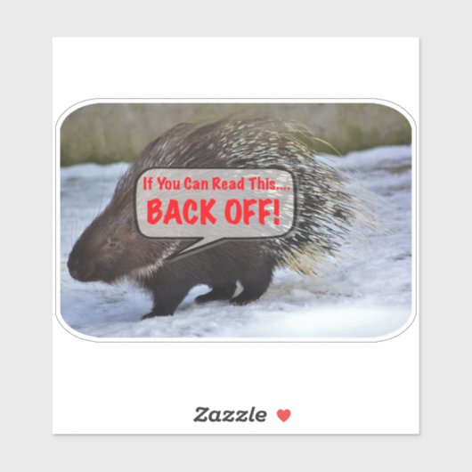 Tailgate me niet sticker (Vel)