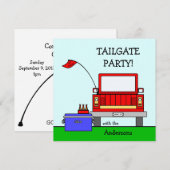 Tailgate Party Truck Kaart (Voorkant / Achterkant)