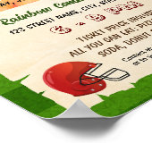 Tailgate school evenement flyer poster (Hoek)