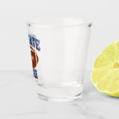 Tailgate Time Blue Custom Shot Glas (Rechts)