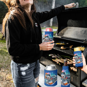 Tailgate Time Cowboy Koken op BBQ Pit Custom Blikjeskoeler