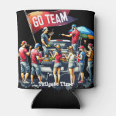 Tailgate Time Go Team Custom Blikjeskoeler (Achterkant)