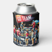 Tailgate Time Go Team Custom Blikjeskoeler (Blikje Achterkant)