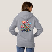 Tailgate Time Go Team Hoodie (Achterkant volledig)