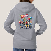 Tailgate Time Go Team Hoodie (Achterkant)