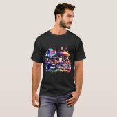 Tailgate Time Go Team Party T-shirt (Voorkant volledig)