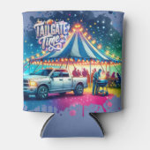 Tailgate Time Party Tent Custom Blikjeskoeler (Voorkant)