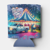 Tailgate Time Party Tent Custom Blikjeskoeler (Achterkant)