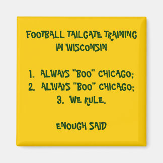 TAILGATE TRAINING IN WISCONSIN MAGNEET