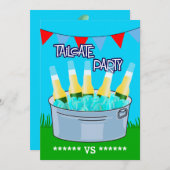 Tailgatefeest Kaart (Voorkant / Achterkant)