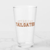 Tailgater-Football typografie Glas (Achterkant)