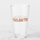 Tailgater-Football typografie Glas (Voorkant)