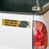 Tailgaters zijn leuk om mee te knoeien bumpersticker (Op Truck)