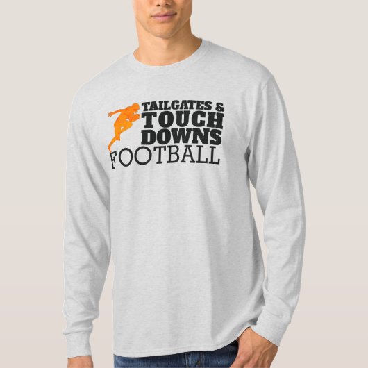 Tailgates & Touchdowns Football T-shirt (Voorkant)