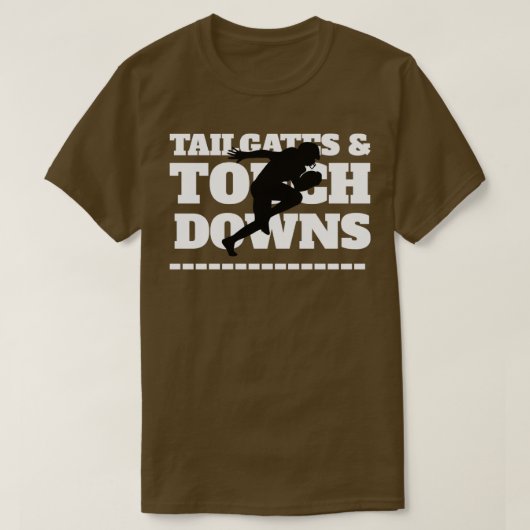 Tailgates Touchdowns T-shirt (Design voorkant)
