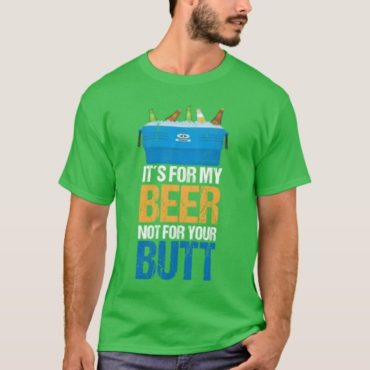 Tailgating Beer Quote vintage T-shirt (Voorkant)