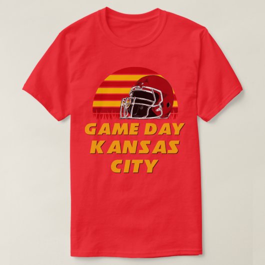 Tailgating Kansas City Chiefs Arrowhead Smack Tal T-shirt (Design voorkant)