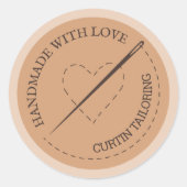 Tailing Business Ronde Sticker (Voorkant)