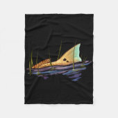 Tailing Redfish Red Drum Fish Shirt Redfish Tail  Fleece Deken (Voorkant)