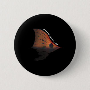 Tailing Redfish Vissen Grap Redfishing Red Drum V Ronde Button 5,7 Cm