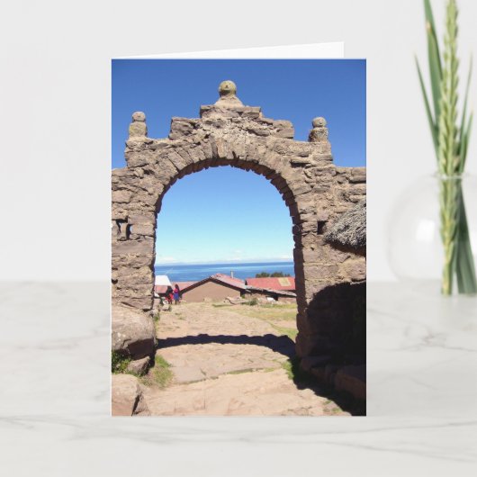 tailleboog kaart (Voorkant)