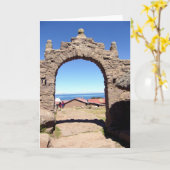 tailleboog kaart (Gele Bloem)